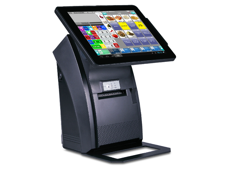 Sistema Cassa Touch screen 3i 8010V compatto e funzionale.
